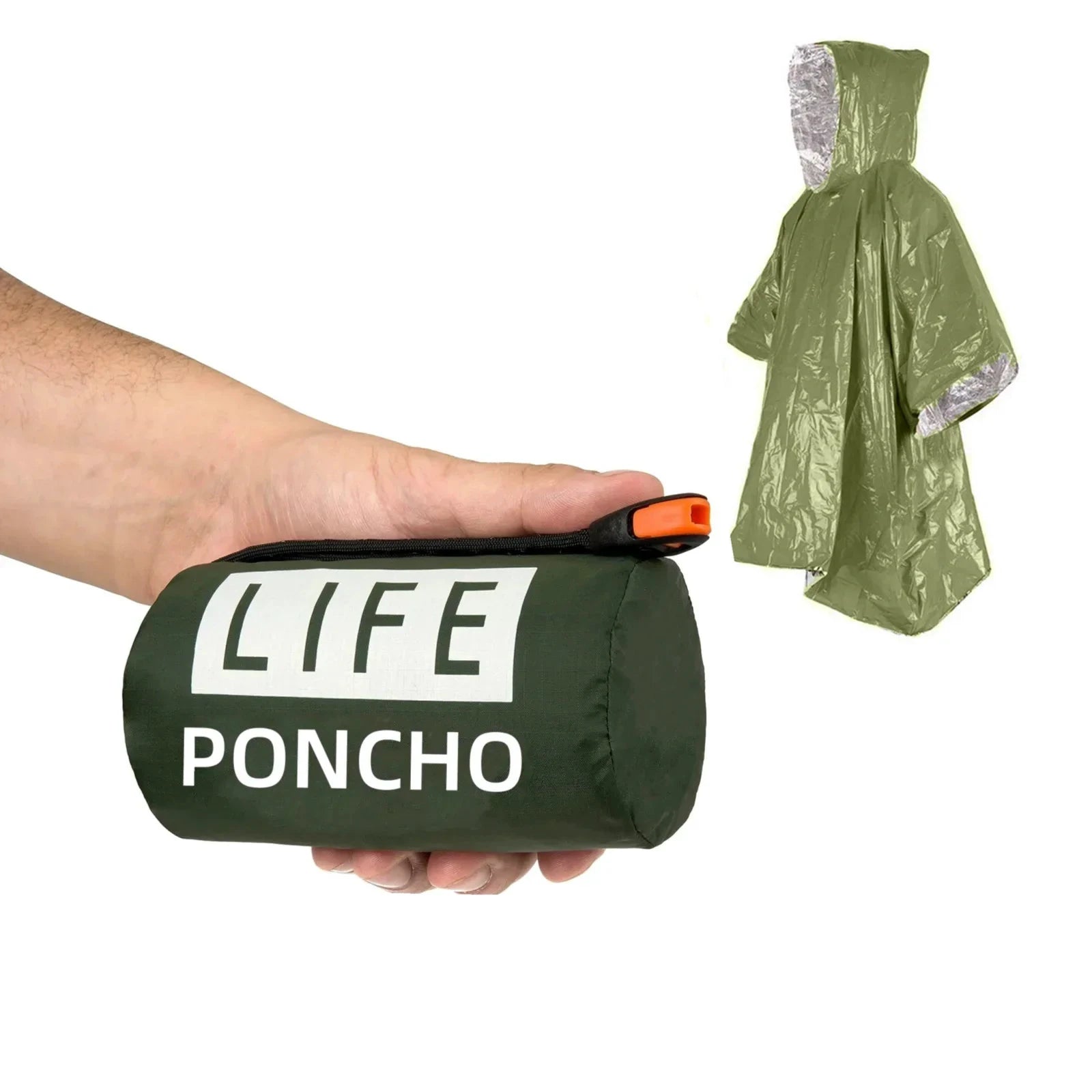 Foldable Rain Poncho – Protection against Weather & Wind by BowLift
