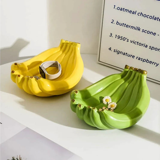 Banana Ceramic Storage Tray by Bowlift