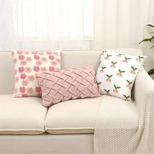 Blossom & Cherry Cushion Cover by Bowlift