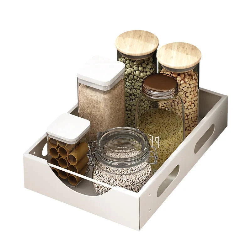 Under the Cabinet Smart Dish Organizer Rack by BowLift
