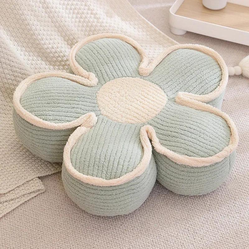 Pastel Fluffy Flower Cushion by Bowlift
