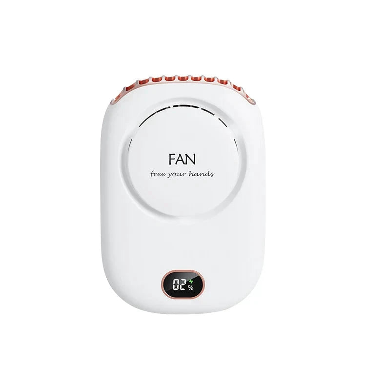 VENTIWISE Mini Fan | 3-Speed Turbo | LED Display & Battery 2000 mAh | Compact & Rechargeable by BowLift