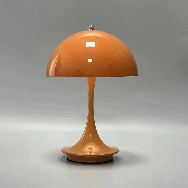 Mushroom 3-Colors-Dimmable Rechargeable LED-Table Lamps Bowlift by Bowlift