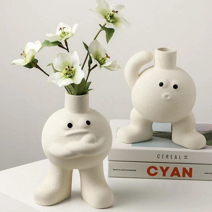 Character Ceramic Vase by Bowlift