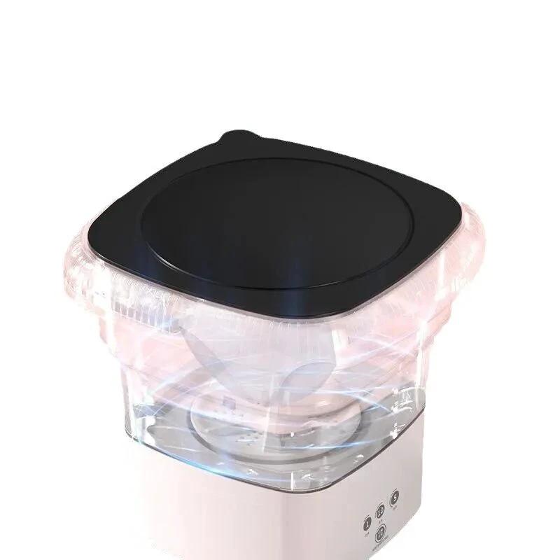 Compact, collapsible washing machine for a smart lifestyle Bowlift by Bowlift