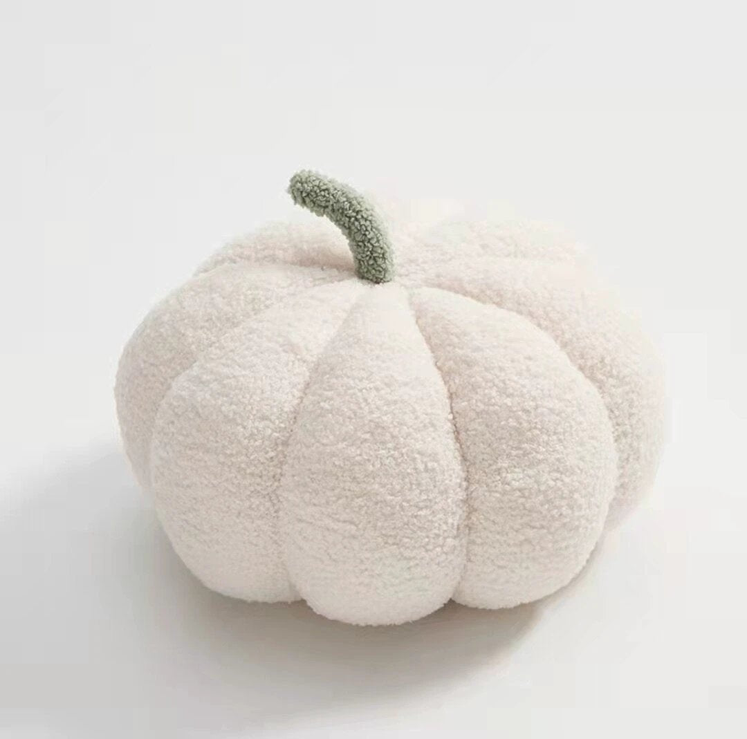 Fluffy Pumpkin Cushion by Bowlift