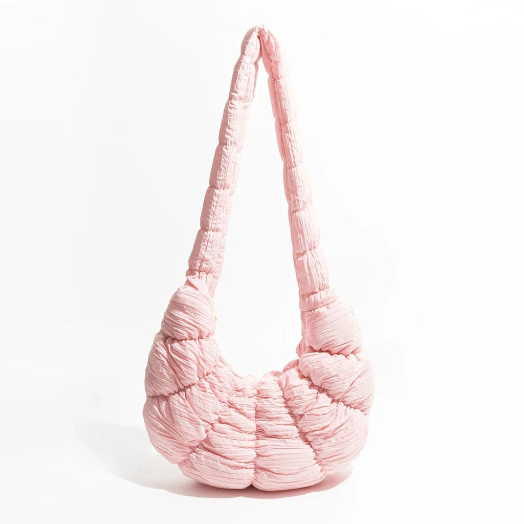Puff Croissant Shoulder Bag by BowLift