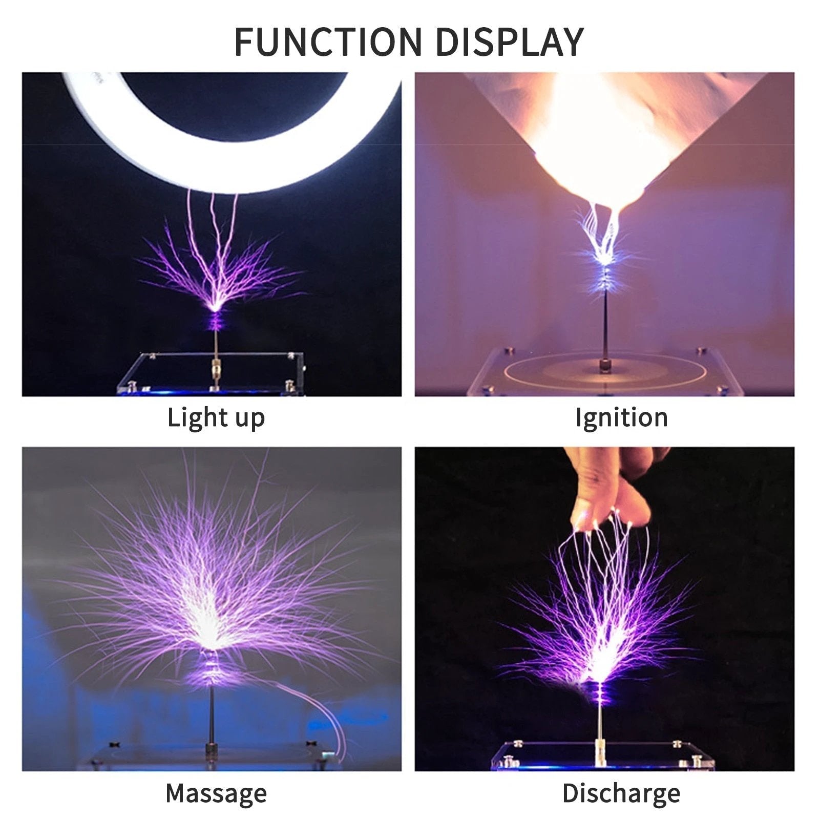 Wireless Tesla Coil High-Frequency Lighting Speaker by BowLift
