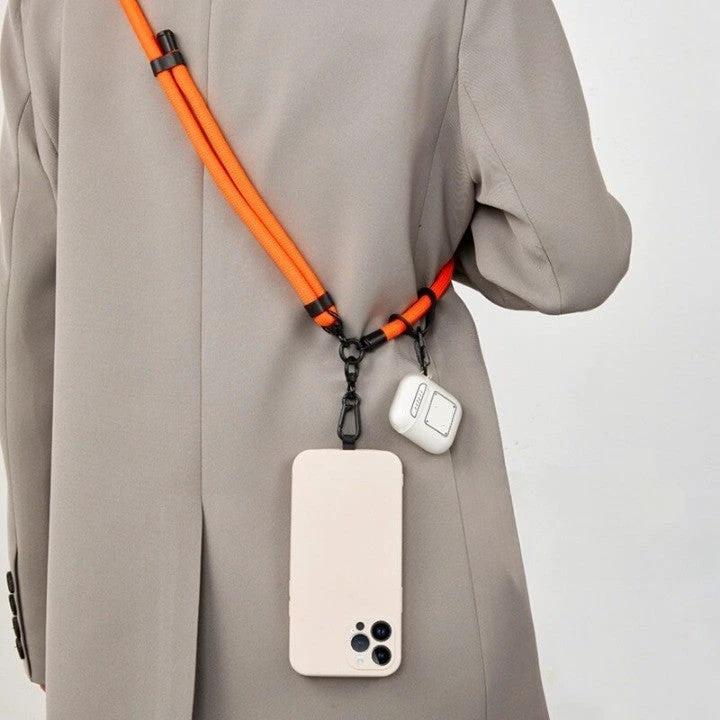 Adjustable Neck Phone Holder Wrist Strap by BowLift