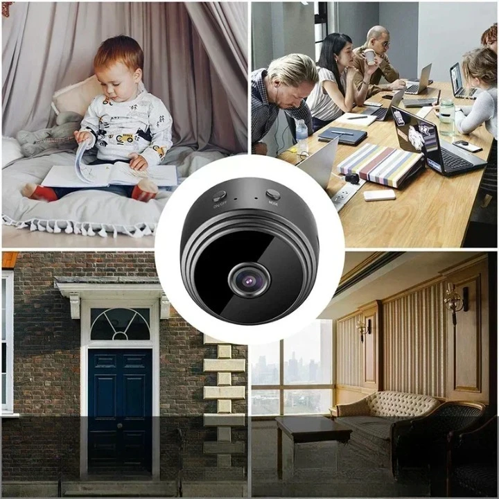 A9 Mini WiFi Surveillance Camera Bowlift by Bowlift
