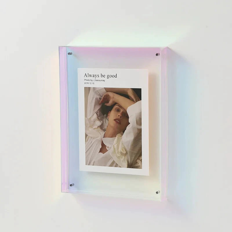 Rainbow Acrylic Frame by Bowlift