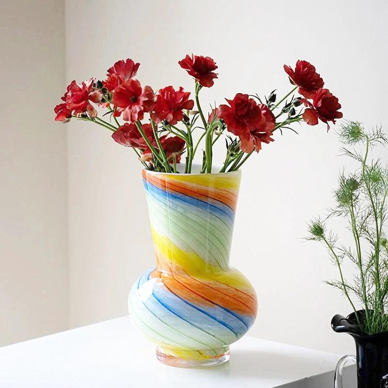 Rainbow Chubby Vase by Bowlift