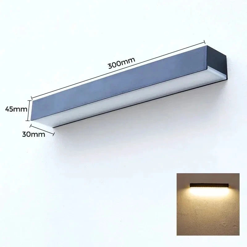 LUMAVIA SolarGlow Solar Garden Lamp LED | Waterproof & Super Bright | House Number Lighting | For Balcony, Wall & Entrance by BowLift