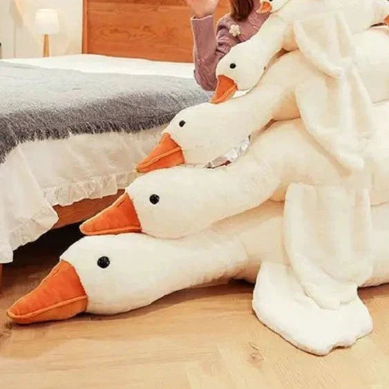 Giant Goose Cushion by Bowlift