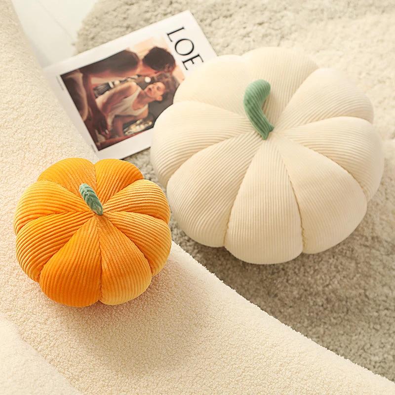 Fluffy Pumpkin Cushion by Bowlift