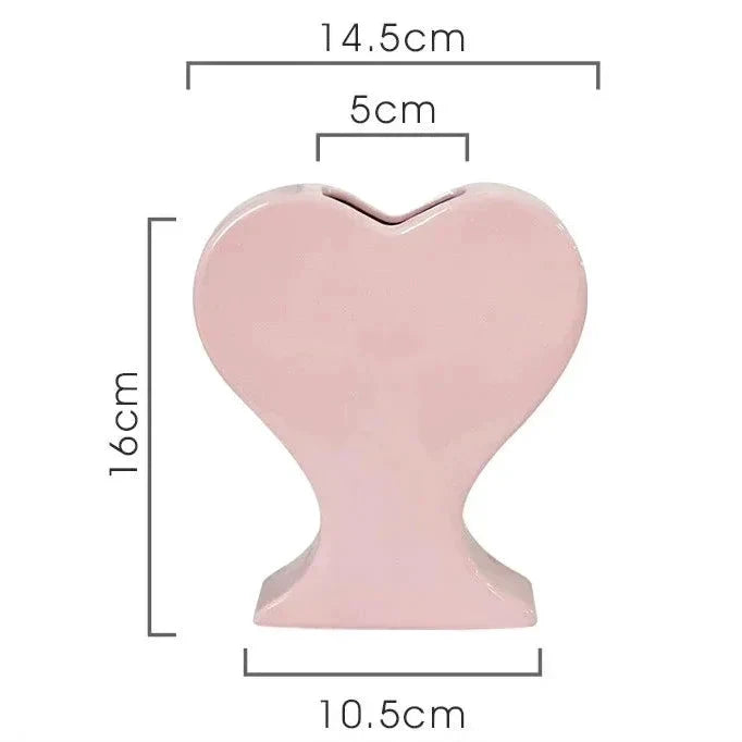 Heart Vase by Bowlift