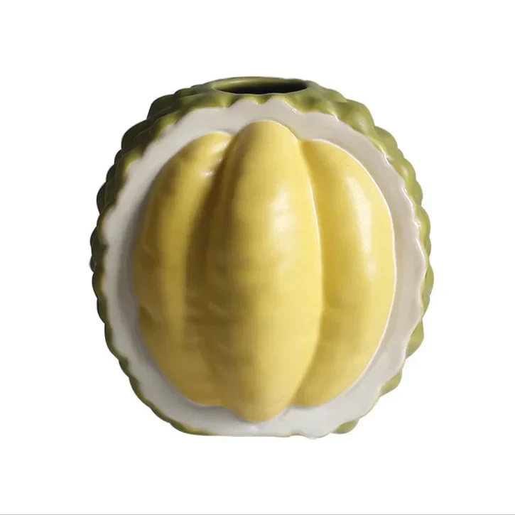 Durian-Shaped Ceramic Vase by Bowlift