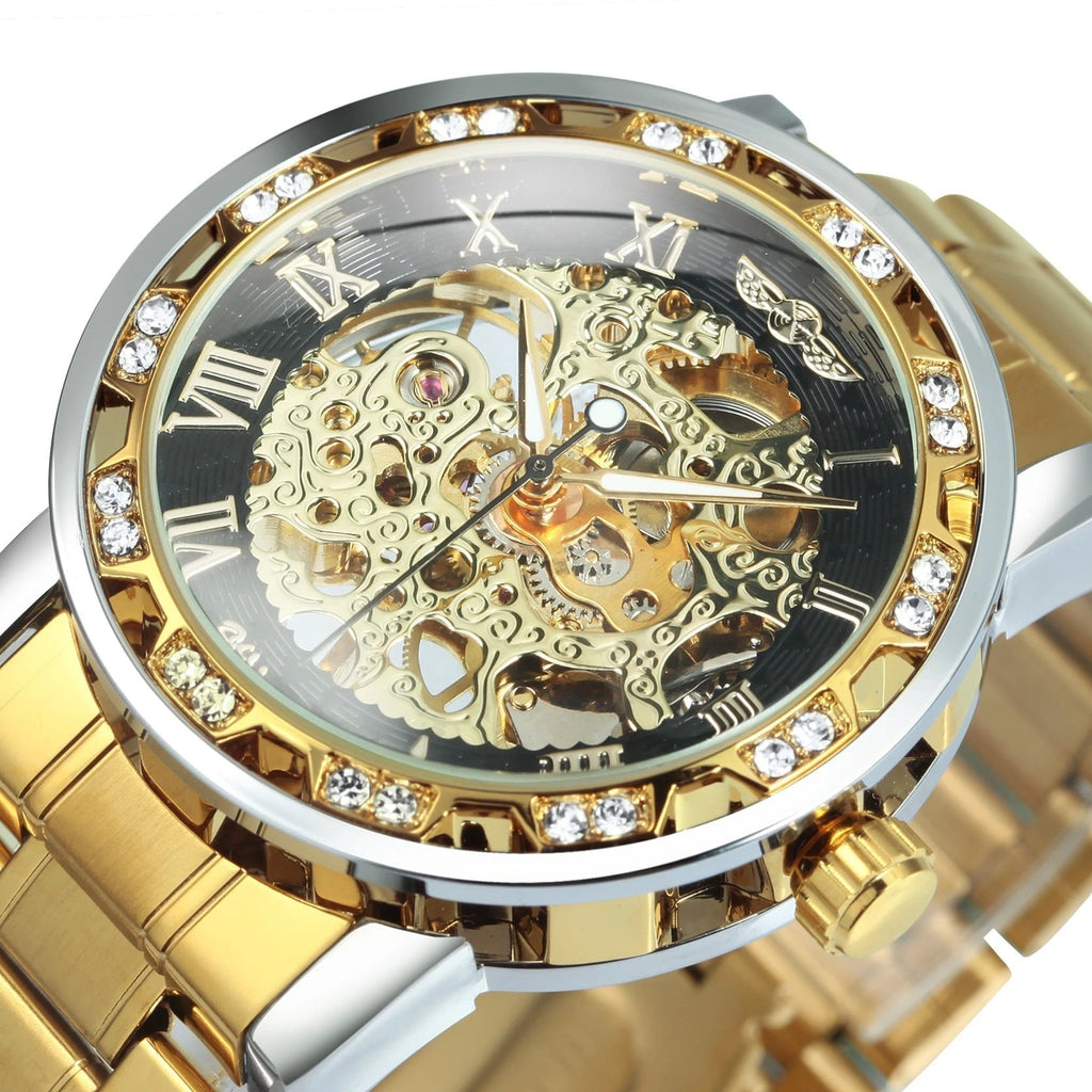 Luminous Mechanical Titan Skeleton Watch by BowLift