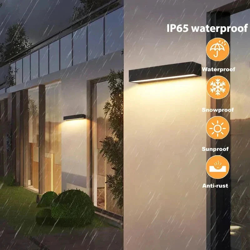 LUMAVIA SolarGlow Solar Garden Lamp LED | Waterproof & Super Bright | House Number Lighting | For Balcony, Wall & Entrance by BowLift