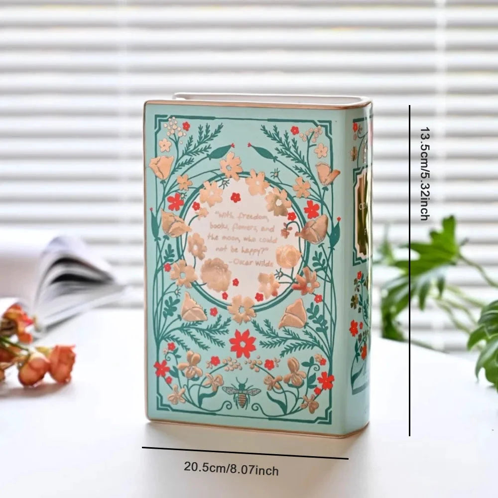 Art Book Vase by Bowlift