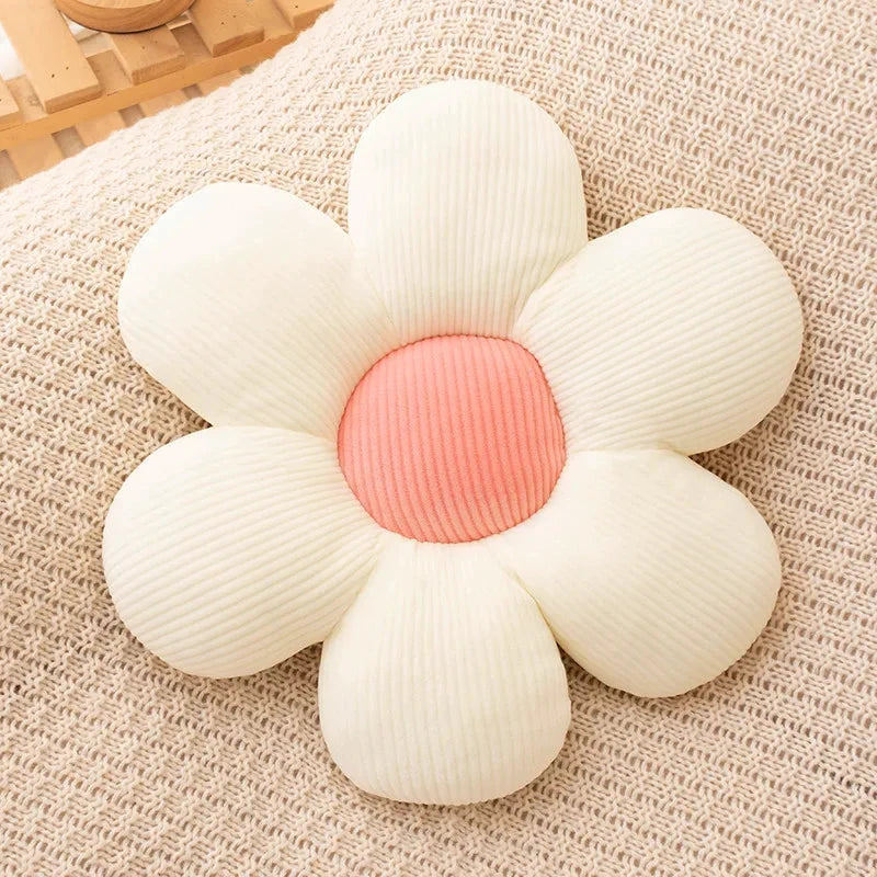 Daisy Plush Cushion by Bowlift