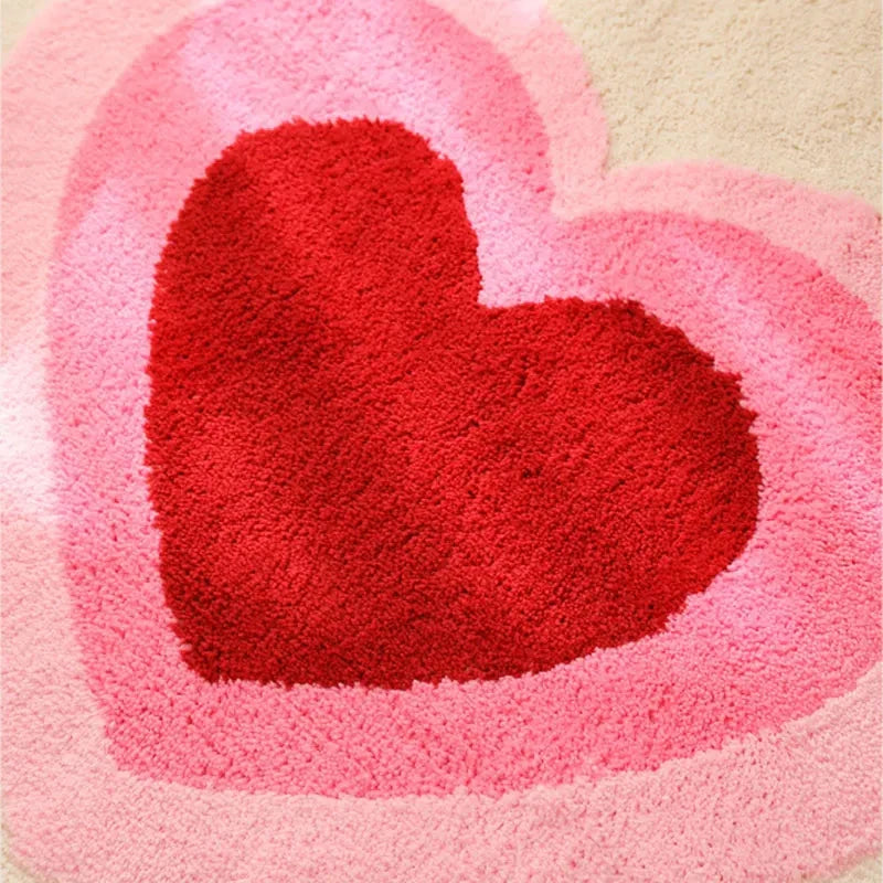 Gradient Heart Mat by Bowlift