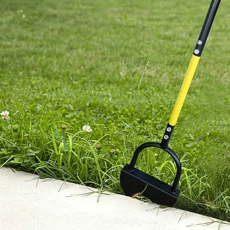 EdgeMaster Lawn Edger | Half-Moon Design with Wavy Edge | Manual Tool for Clean Lawn Edges & Beds by BowLift