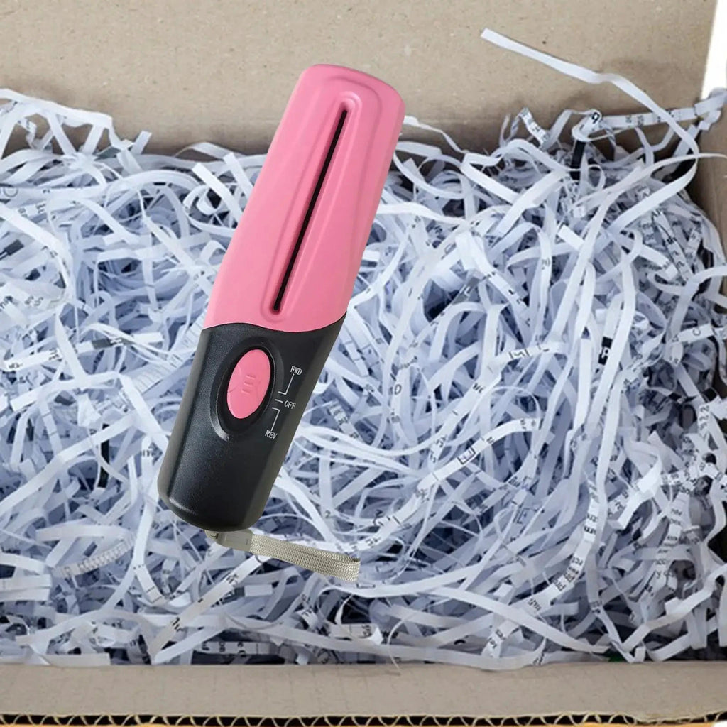 DataGuard Mini Shredder | Compact & Quiet | USB/Battery | For Home & Office by BowLift