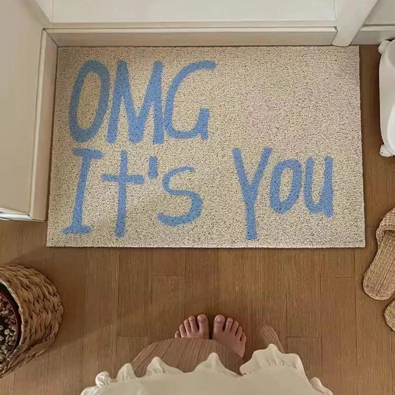 OMG It's You Door Mat by Bowlift