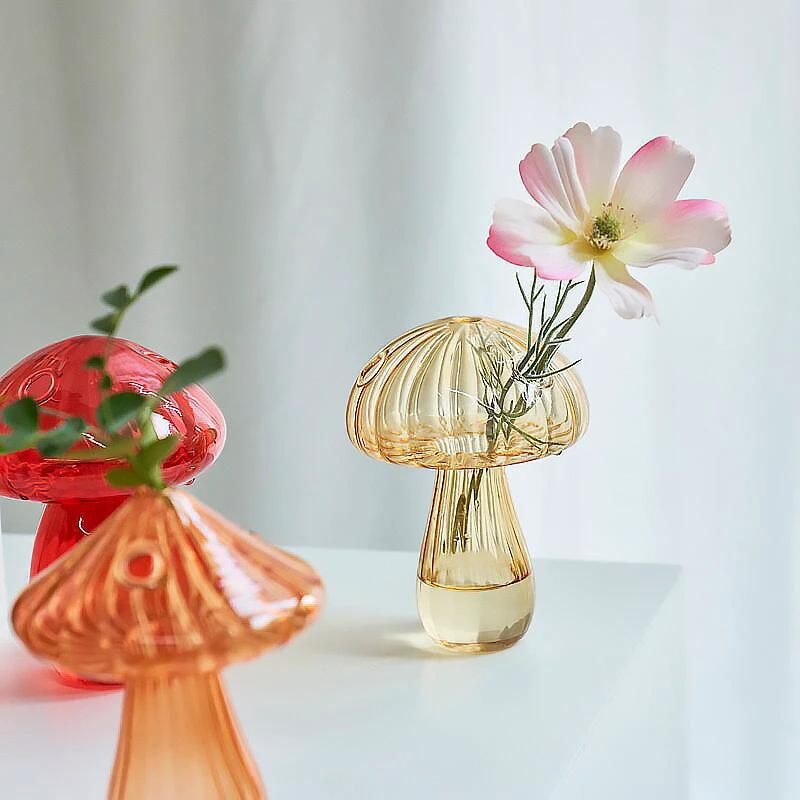 Mini Mushroom Bud Vases by Bowlift