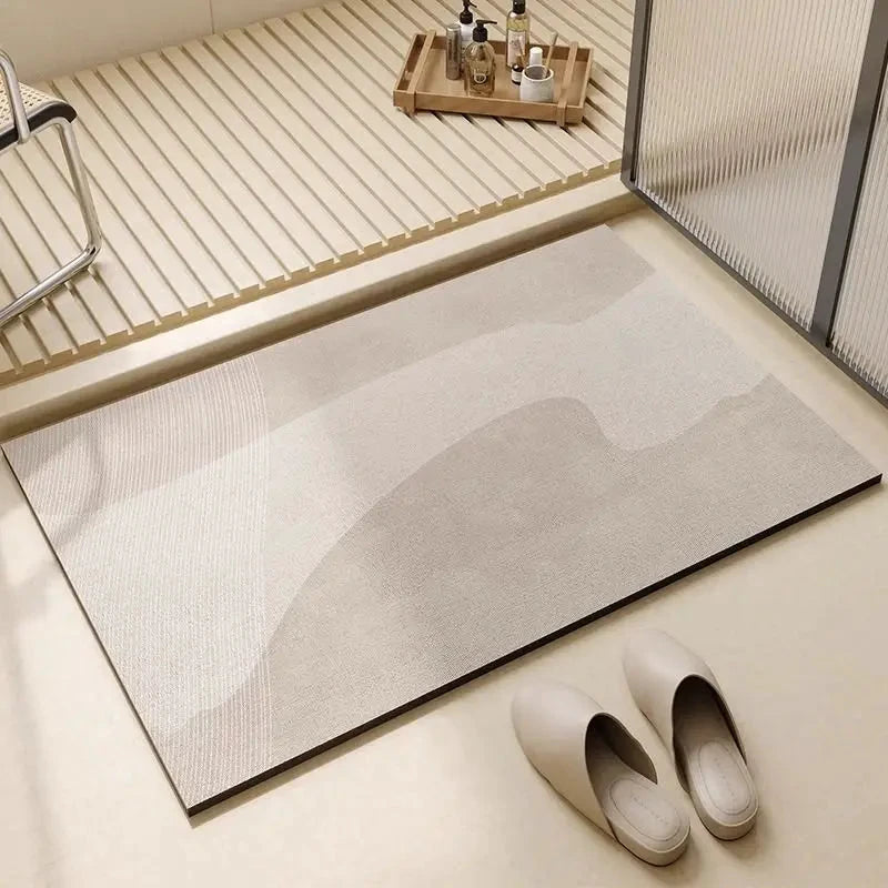Non-slip Diatomite Bath Mat Kitchen Mat Door Mat Shower Mat by BowLift