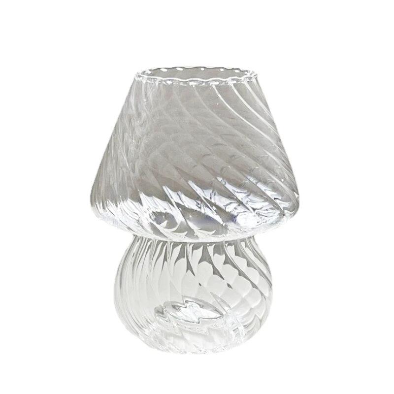 Nordic Stripy Glass Vase by Bowlift