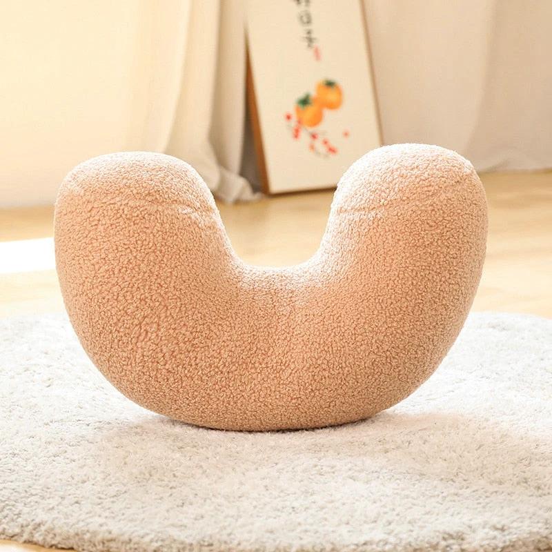 Plush Cushions - Doughnut, Globe, Arch and Knot by Bowlift