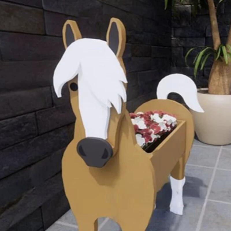 Enchanting PVC Garden Animal Planter by BowLift