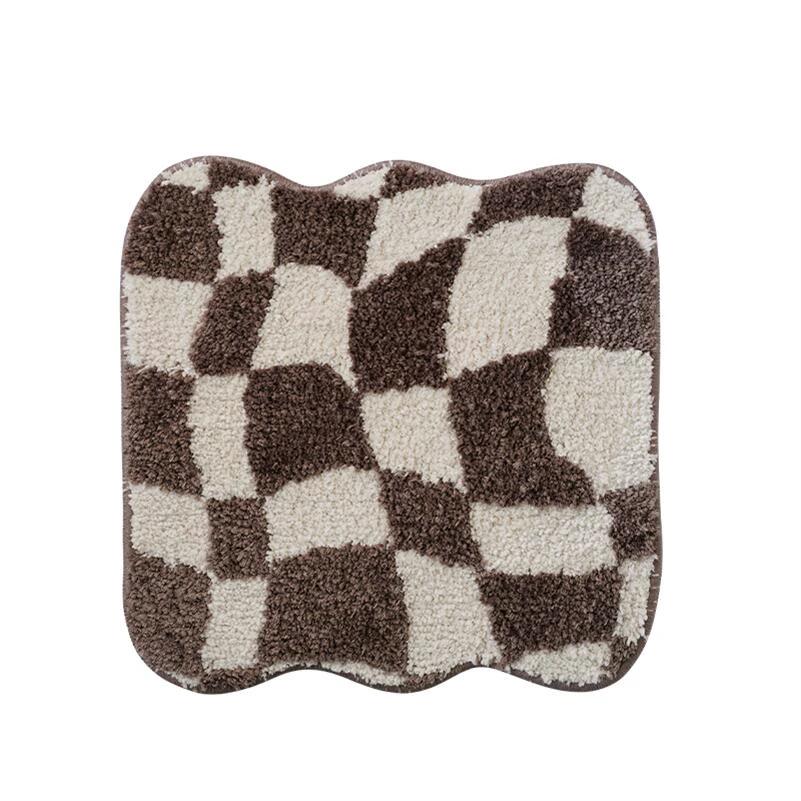 Wavy Grid Seat Cushion by Bowlift