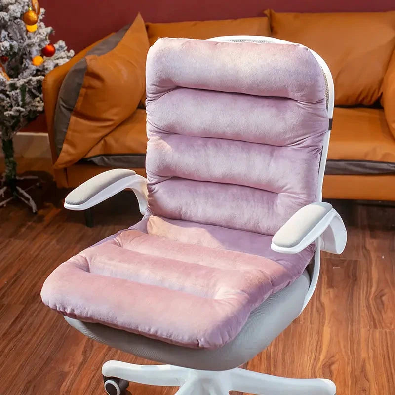 Comfy Plush Office Soft Seat-Back Cushion by BowLift