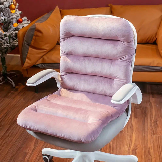 Comfy Plush Office Soft Seat-Back Cushion by BowLift