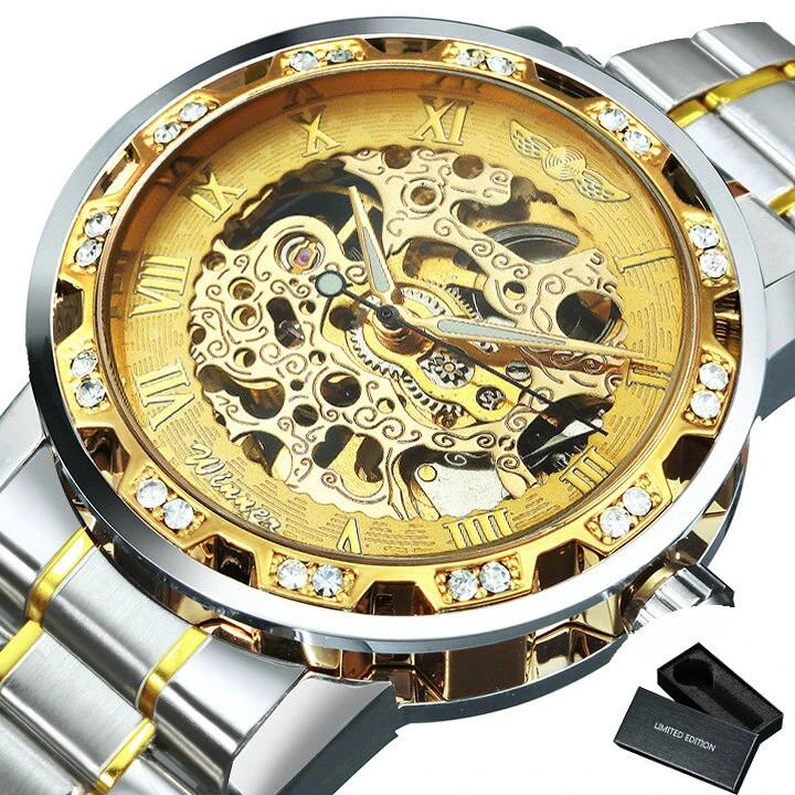 Luminous Mechanical Titan Skeleton Watch by BowLift