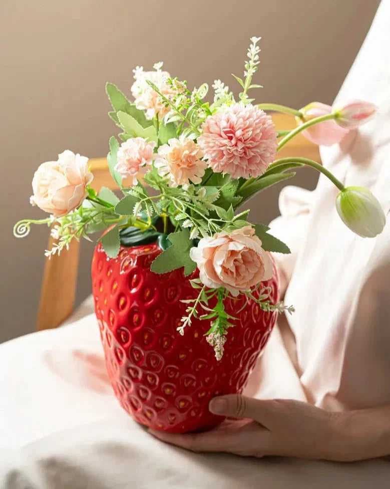 Ugly Strawberry Vase by Bowlift
