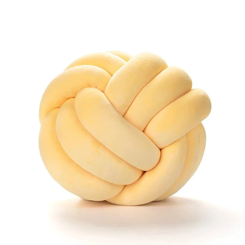 Plush Knot Cushion (Velvet) by Bowlift