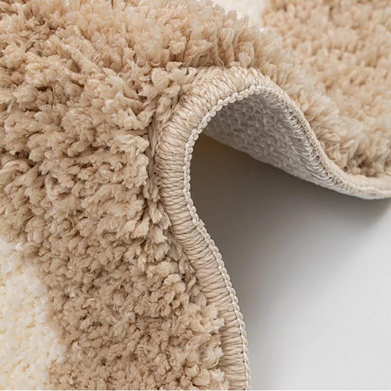 Geometric Tufting Bath Mat by Bowlift