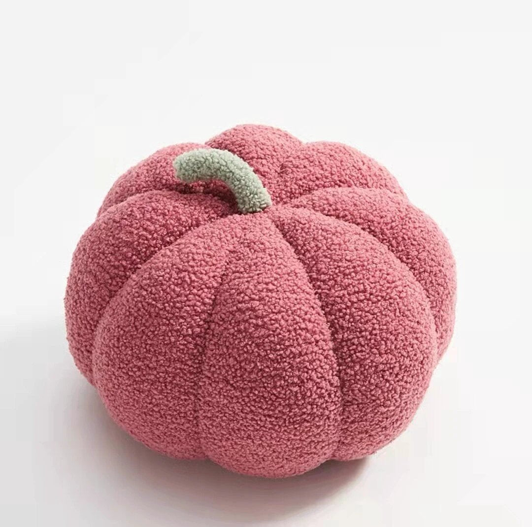 Fluffy Pumpkin Cushion by Bowlift