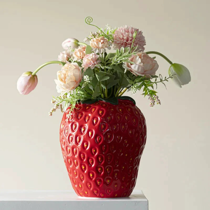 Ugly Strawberry Vase by Bowlift
