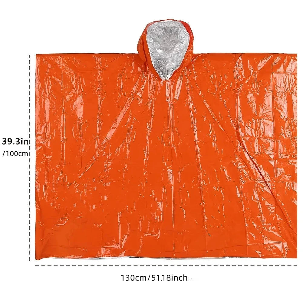 Foldable Rain Poncho – Protection against Weather & Wind by BowLift