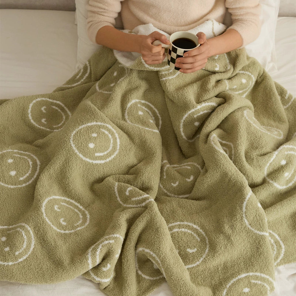 Smiley Blanket by Bowlift