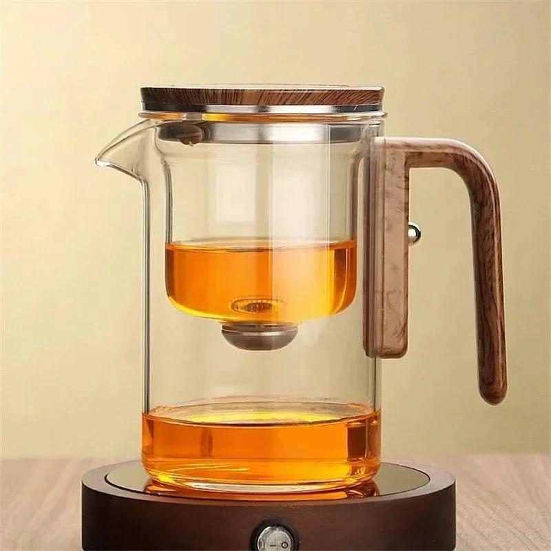 MagnaBrew Magnetic Glass Teapot Bowlift by Bowlift