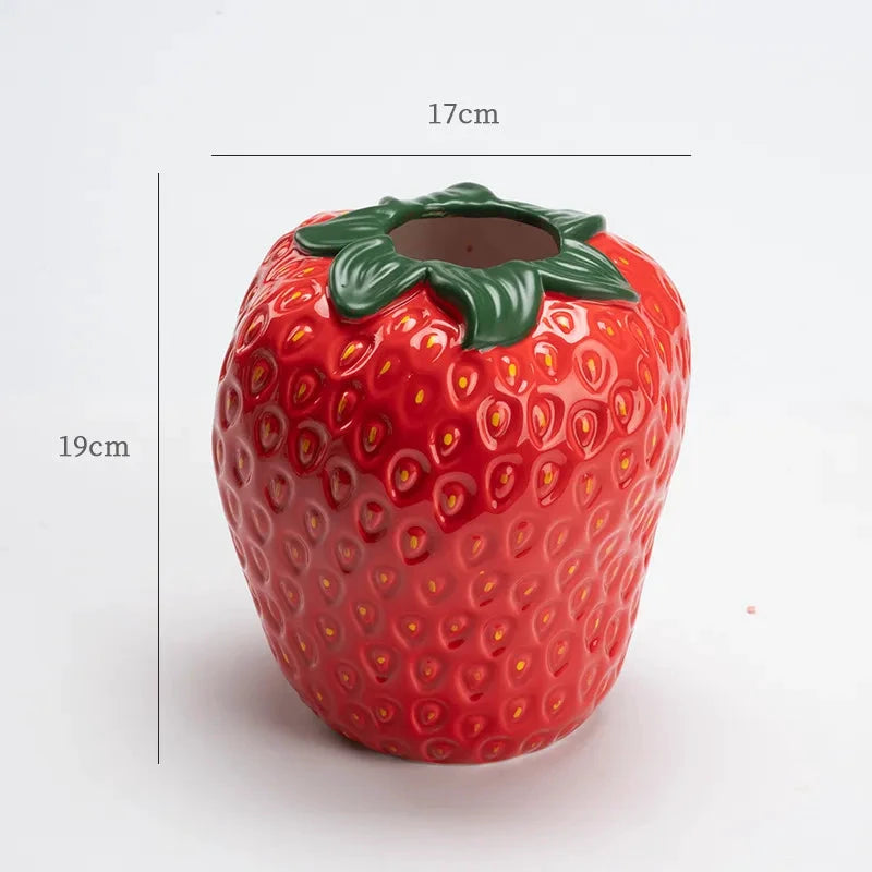 Ugly Strawberry Vase by Bowlift