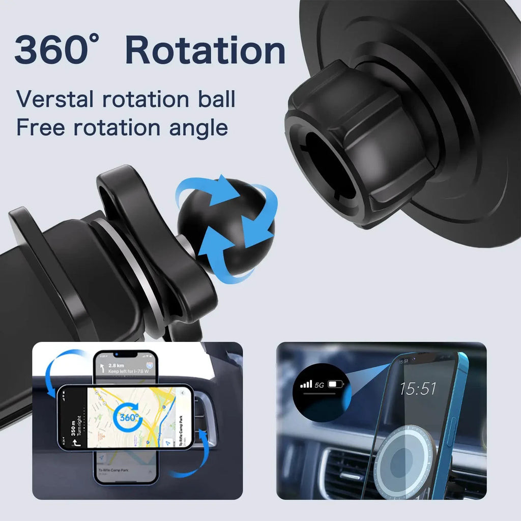 Magsafe Car Air Vent Mount Phone Holder by BowLift