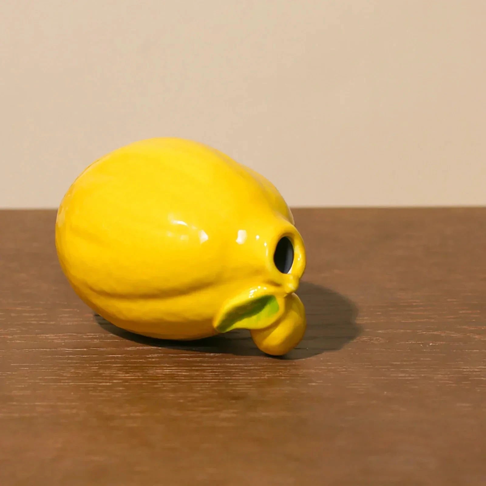 Lemon Ceramic Vase by Bowlift