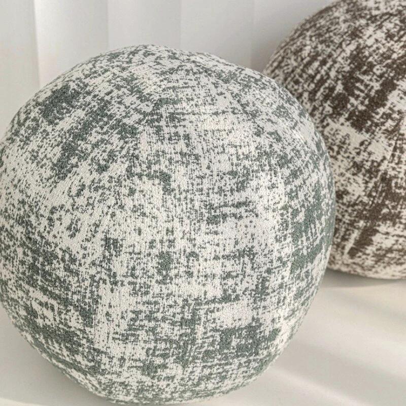 Woven Globe Cushion by Bowlift